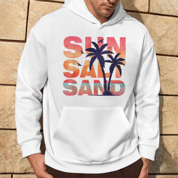 Palm Tree T- Hoodie Lifestyle