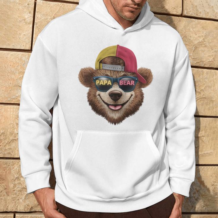 Papa Bär Papa Bear Lustig Für Papa Spruch Lustig Raglan Kapuzenpullover Lebensstil