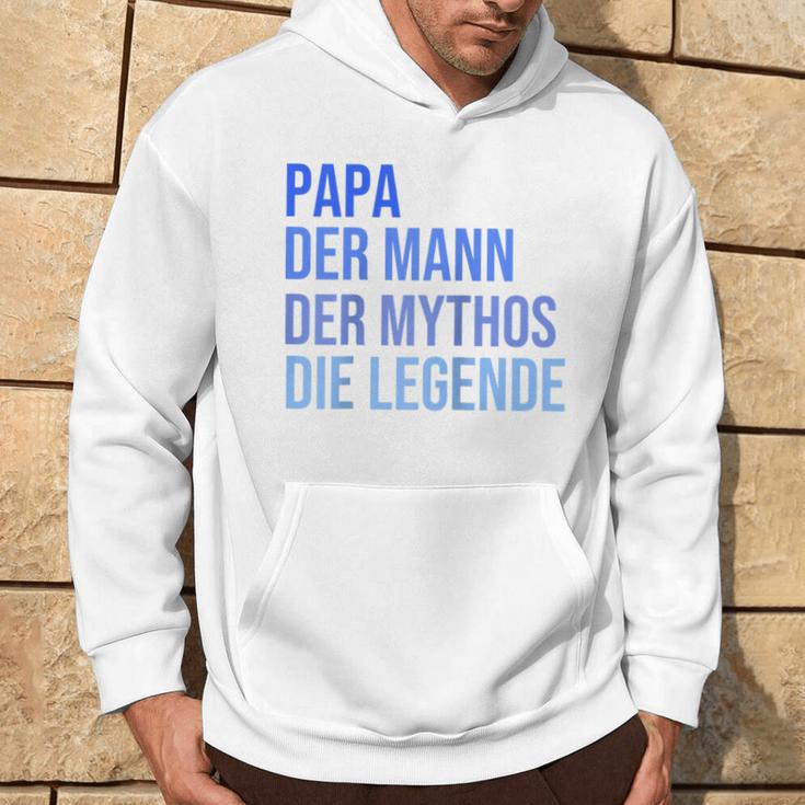 Papa Der Mann Der Mythos Die Legende Raglan Kapuzenpullover Lebensstil