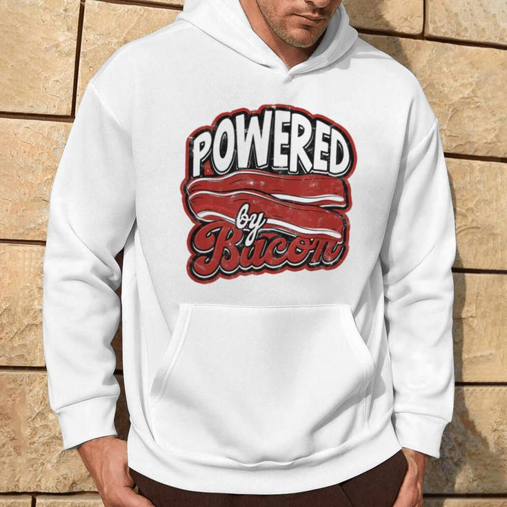 Powered By Bacon Morning Bread And Butter With Bacon Hoodie Lifestyle