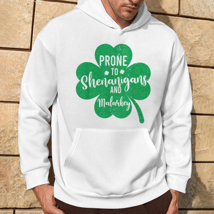 Prone To Shenanigans And Malarkey Shenanigans Hoodie Lifestyle