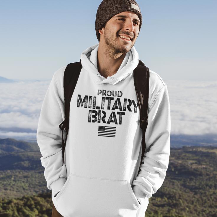 Proud Military Brat Hoodie Lifestyle