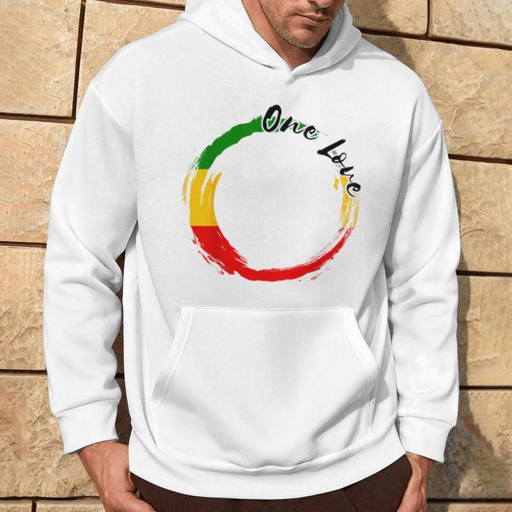 Rastafari Roots Jamaican One Love Reggae Rasta Reggae Hoodie Lifestyle