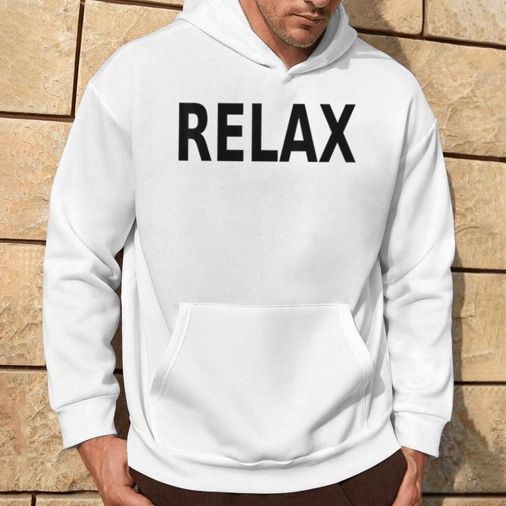 Relax Retro 80S Party Hoodie Lifestyle