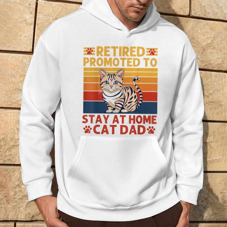 Retirement Quote For Dad 2024 Retired Pet Cats Lover Hoodie Lifestyle