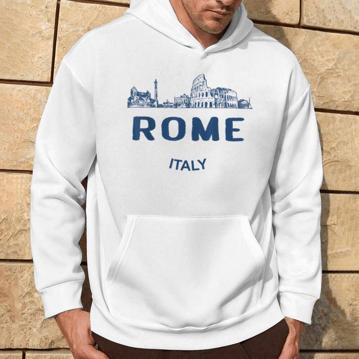 Rome Vintage Rome Travel Italy Souvenirs Hoodie Lifestyle