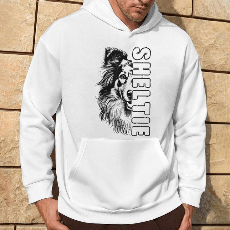 Sheltie Hund Herrchen Frauchen Hunde Hoodie Lebensstil