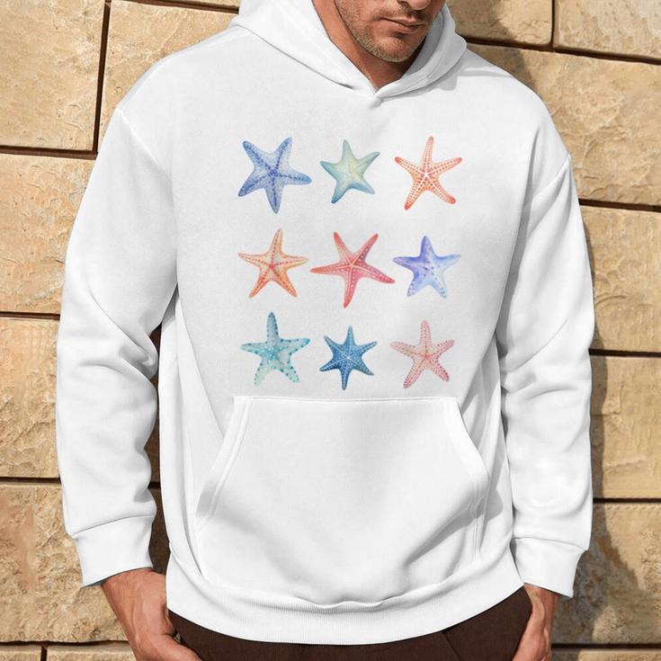 Starfish Collecting Beachcombing Lover Sea Shell Collector Hoodie Lifestyle