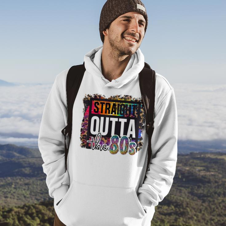 Straight Outta The 80S I Love The 80'S Totally Rad Eighties Hoodie Lifestyle