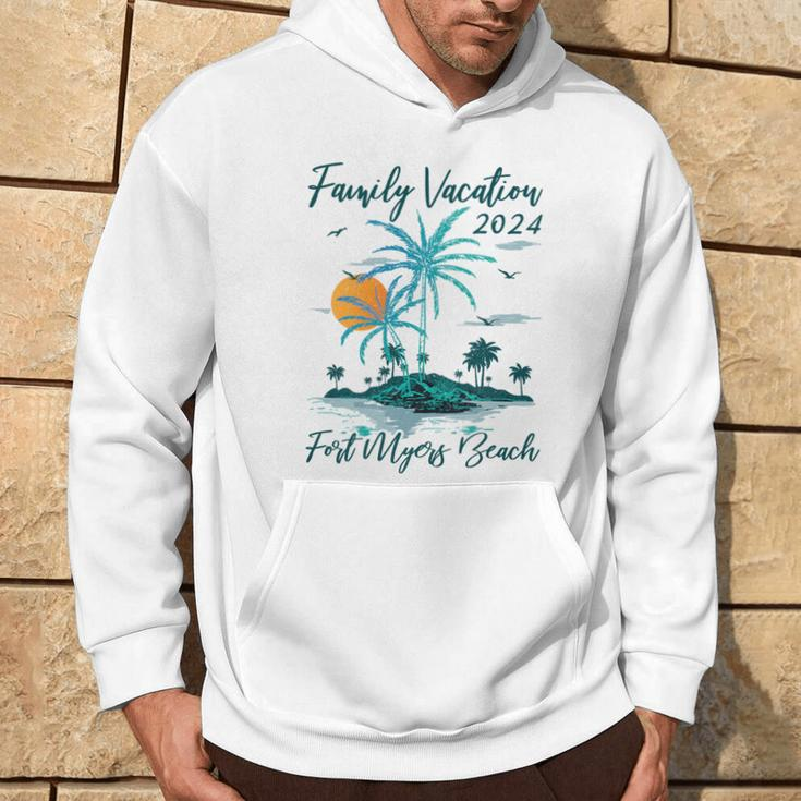 Summer Family Vacation 2024 Florida Fort Myers Beach Hoodie Lifestyle