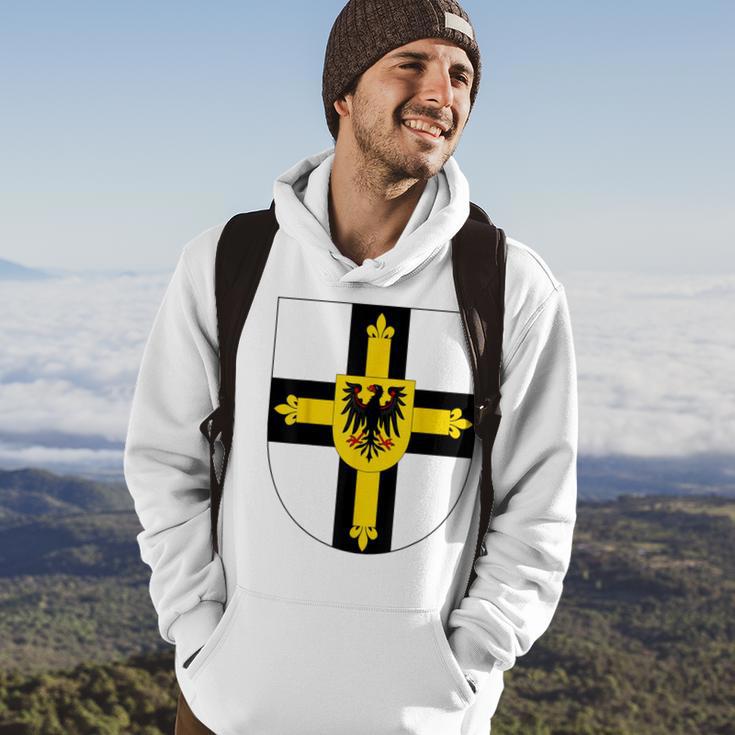 Teutonic Order Cross Hoodie Lifestyle