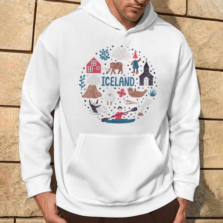 Travel Europe Iceland Reykjavik Family Vacation Souvenir Hoodie Lifestyle
