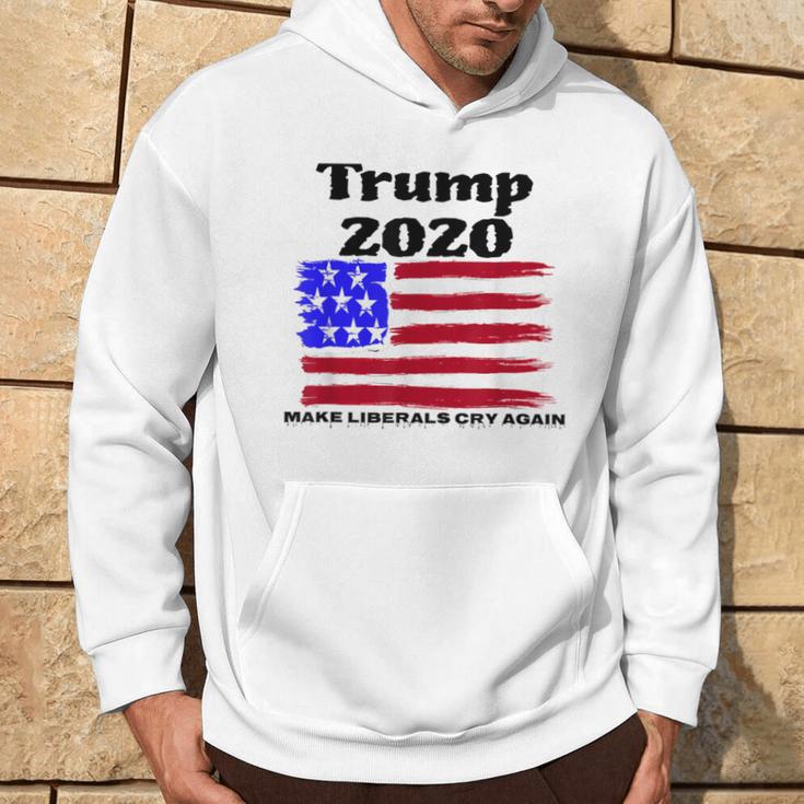 Trump 2020 Make Liberals Cry Again Political Hoodie Lifestyle