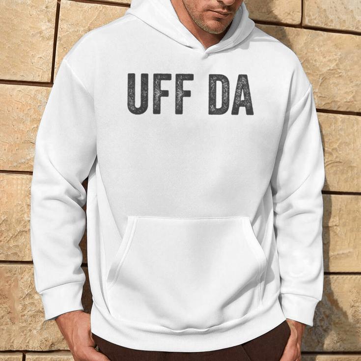 Uff Da Norwegian American Minnesota Saying Hoodie Lifestyle