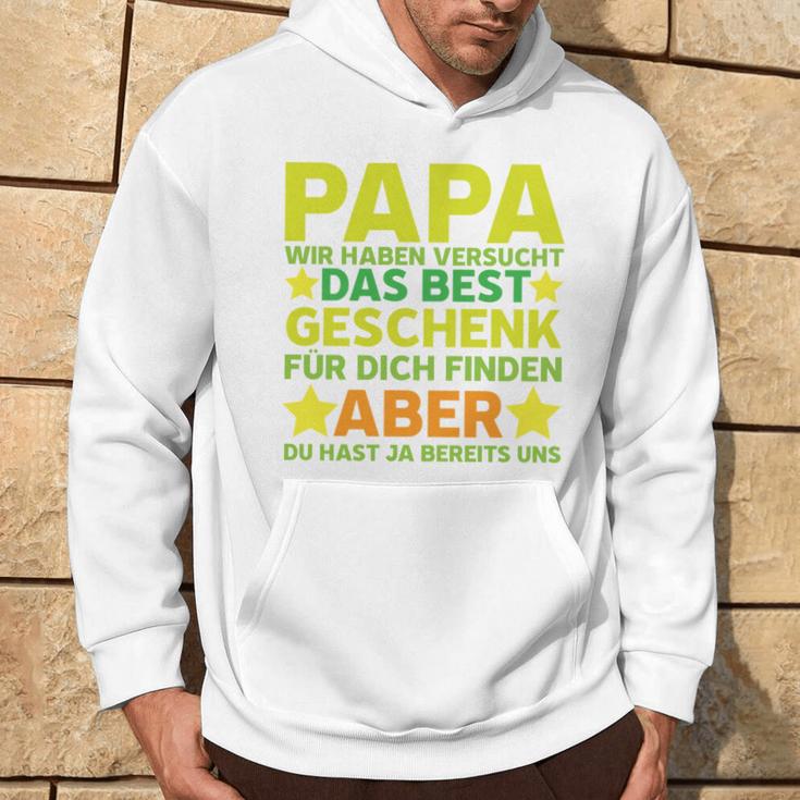 Vater Papaatertag Herrentag Tochhter Kapuzenpullover Lebensstil