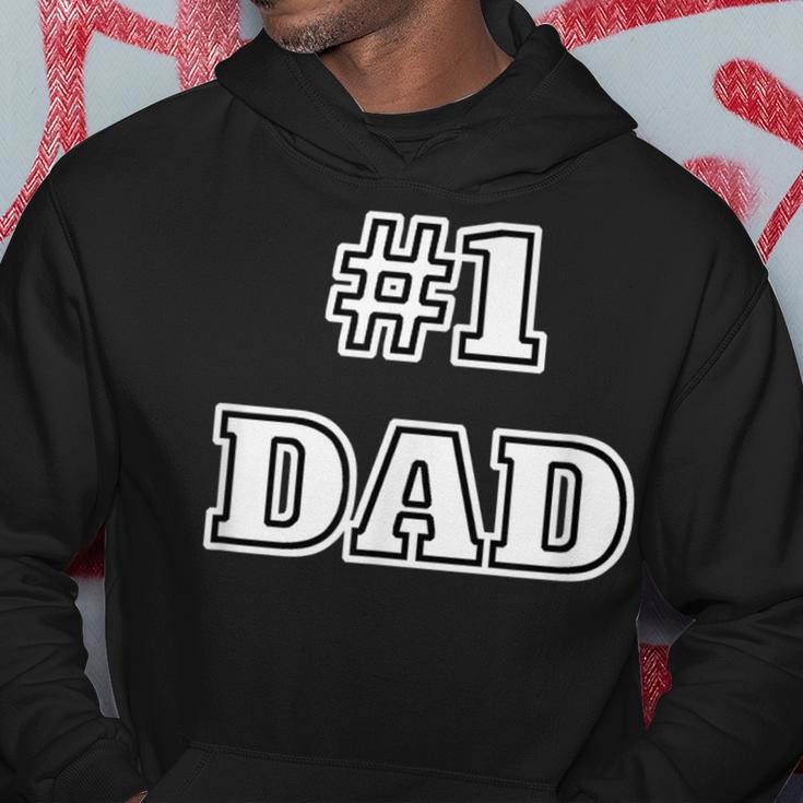 1 Papa Kapuzenpullover Lustige Geschenke