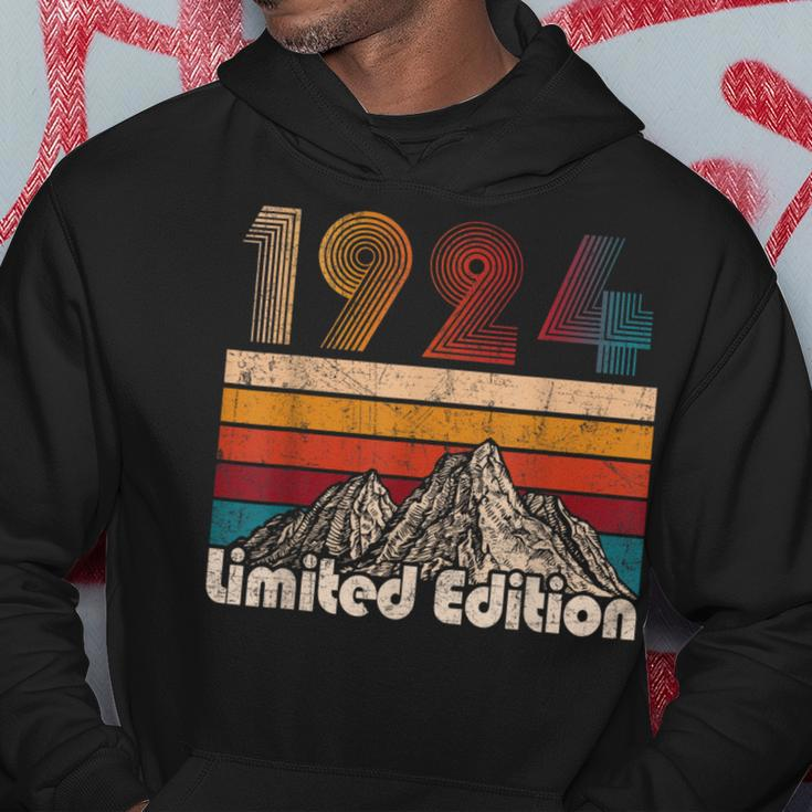 100 Years Old Vintage 1924 Limited Edition 100Th Birthday Hoodie Unique Gifts