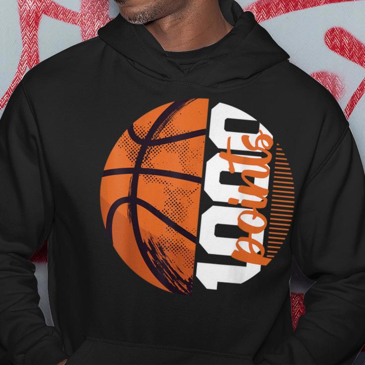 1000 Points Basketball Scorer High School Basketball Player Hoodie Unique Gifts