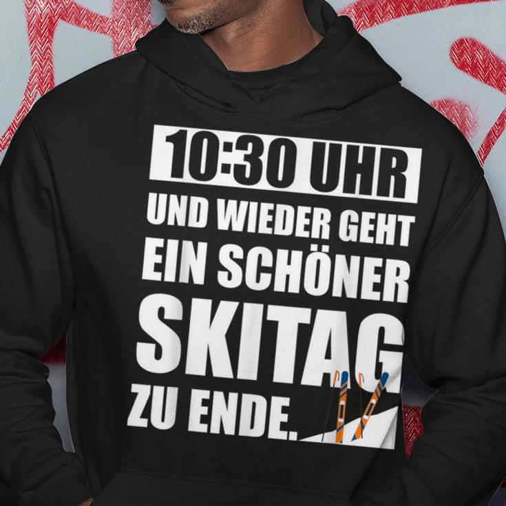 1030 Ahr Skiabenteuer Hoodie, Abschluss eines Schönen Skitags Lustige Geschenke