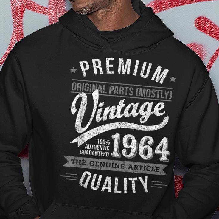 1964 Vintage 2024 60Th Birthday For Men Hoodie Unique Gifts