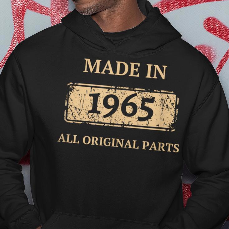 1965 Vintage Birthday Made In 1965 Best Birth Year Bday Hoodie Unique Gifts