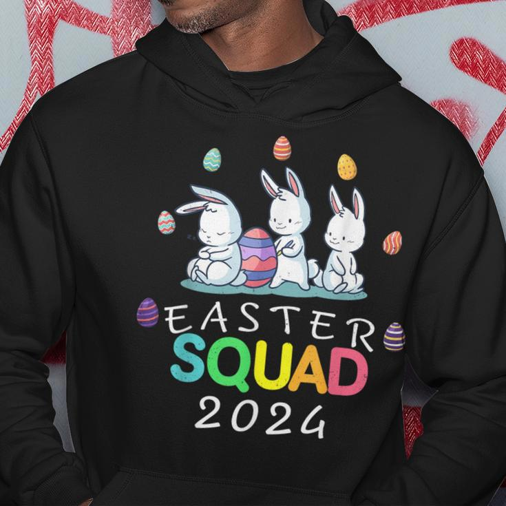 2024 Easter Squad Family Matching Bunny Egg Hunt Group Hoodie Unique Gifts