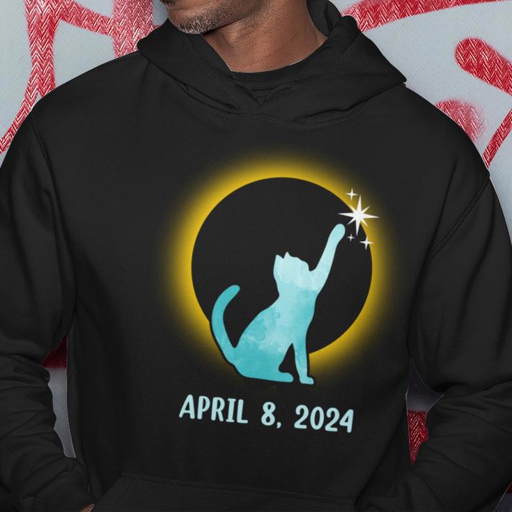 2024 solar eclipse cat solar eclipse glasses hoodie seseable