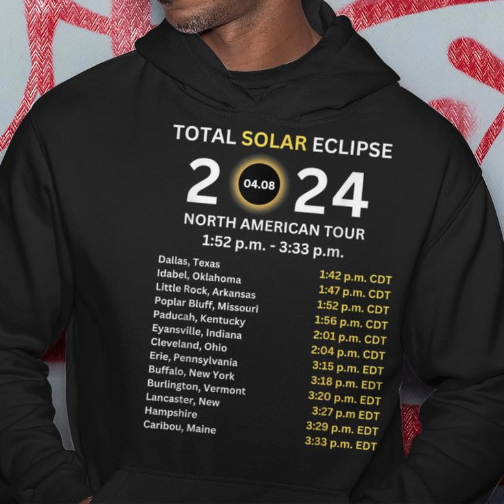 2024 Total Solar Eclipse April 8 Path Of The Eclipse Group Hoodie Unique Gifts