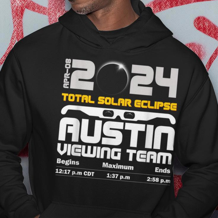 2024 Total Solar Eclipse Austin Tx Schedule Viewing Team Hoodie Unique Gifts