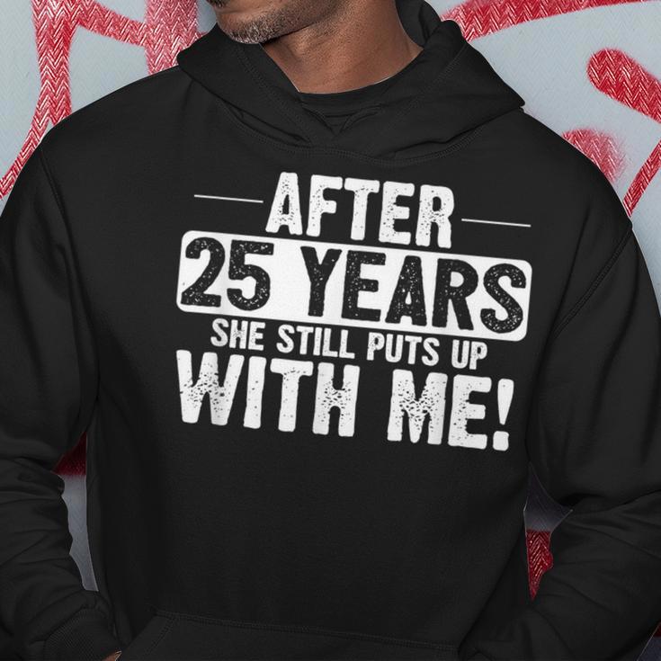 25Th Anniversary 25 Years Marriage Husband Hoodie Unique Gifts