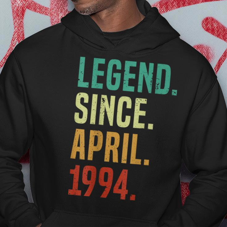 30 Years Old Legend Since April 1994 30Th Birthday Hoodie Funny Gifts