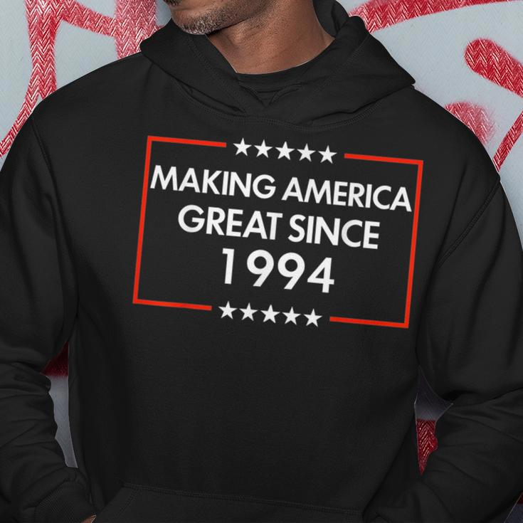 30Th Birthday Making America Great Since 1994 Hoodie Unique Gifts