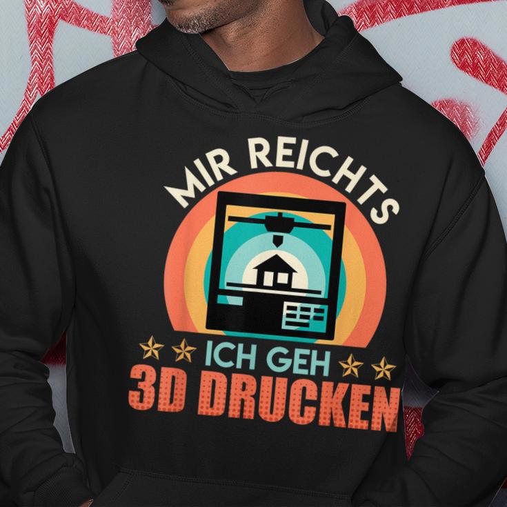 3D Printer Mir Reichts Ich Geh 3D Print Fan Hoodie Lustige Geschenke