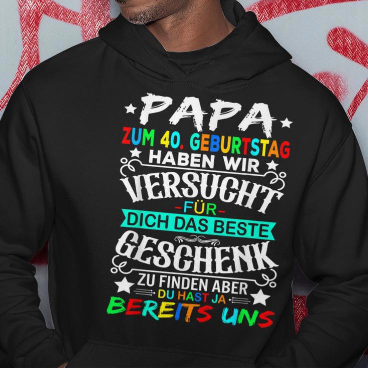 40 Geburtstag Männer Papa 40Erater 40 Jahre Mann Kapuzenpullover Lustige Geschenke