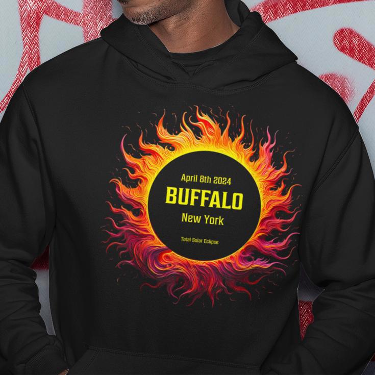 40824 Total Solar Eclipse 2024 Buffalo York Hoodie Unique Gifts