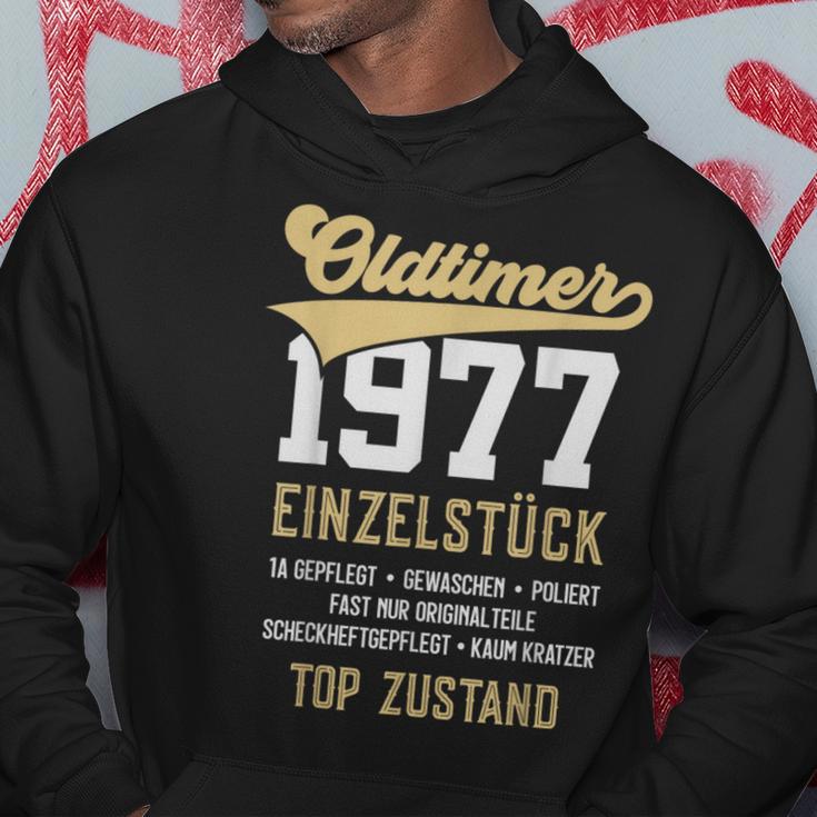 46 Jahre Oldtimer 1977Intage 46Th Birthday Hoodie Lustige Geschenke