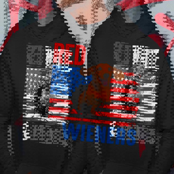 4Th Of July Dachshund Dog Red White And Wieners Hoodie Funny Gifts