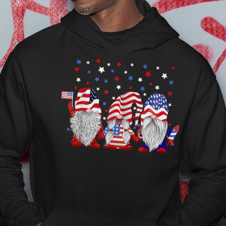 4Th Of July Gnomes Patriotic American Flag Cute Usa Gnome Hoodie Unique Gifts