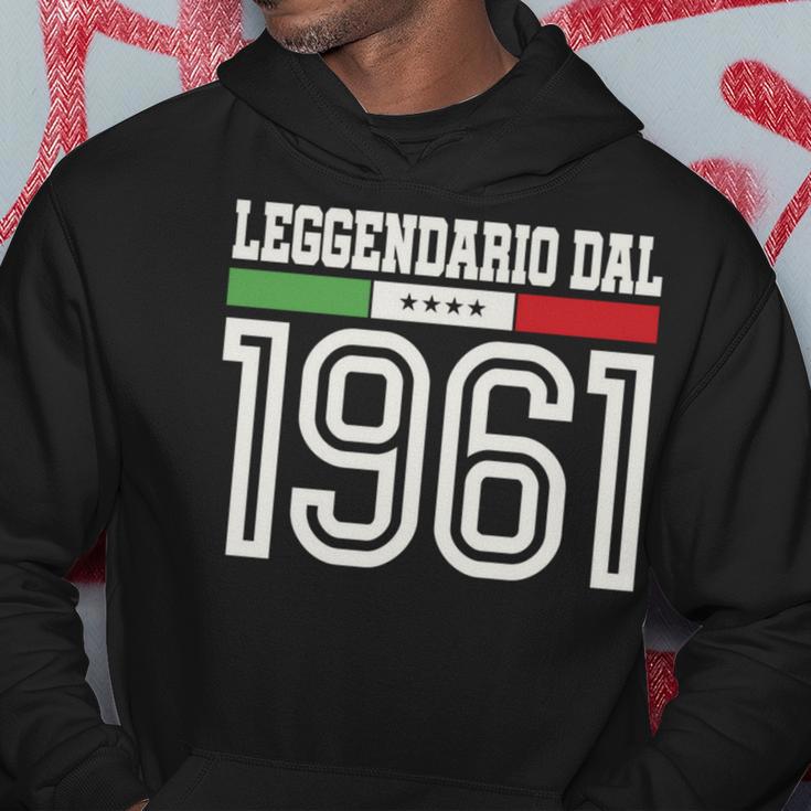 60 Anni Compleanno Nonno Papà Nato1961 Regalo Italiener Kapuzenpullover Lustige Geschenke