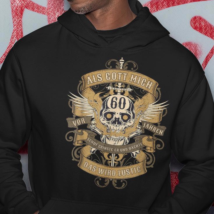 60 Birthday Mann Als Gott Michor 60 Jahren Kapuzenpullover Lustige Geschenke