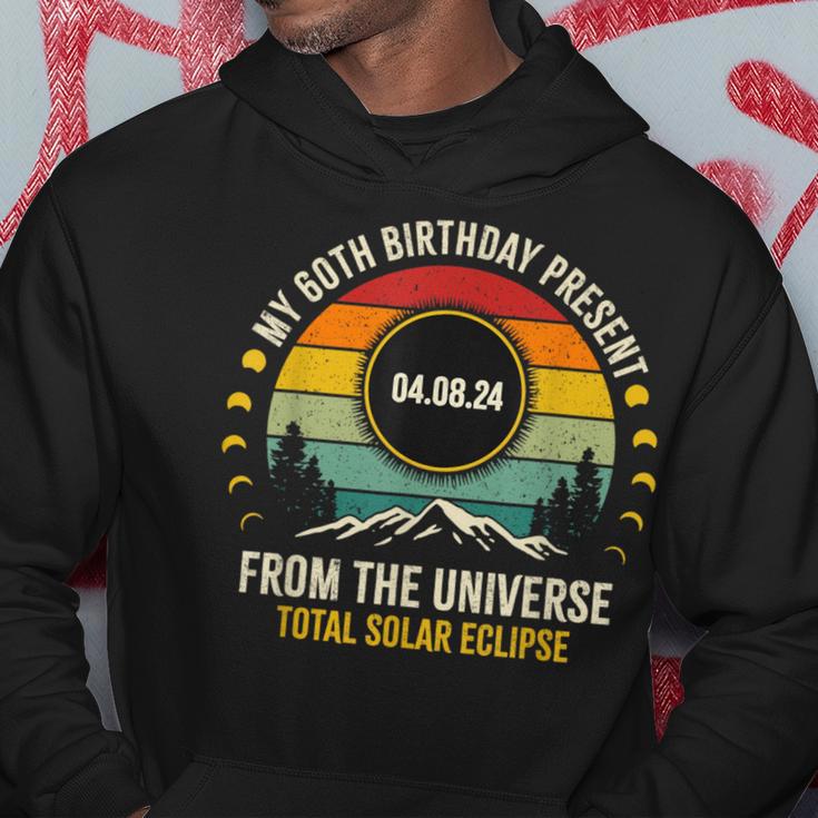 My 60Th Birthday Present From The Universe Solar Eclipse Hoodie Unique Gifts