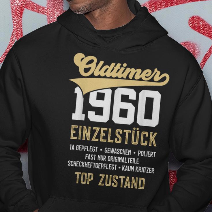 63 Jahre Oldtimer 1960 Vintage 63Rd Birthday Black Hoodie Lustige Geschenke