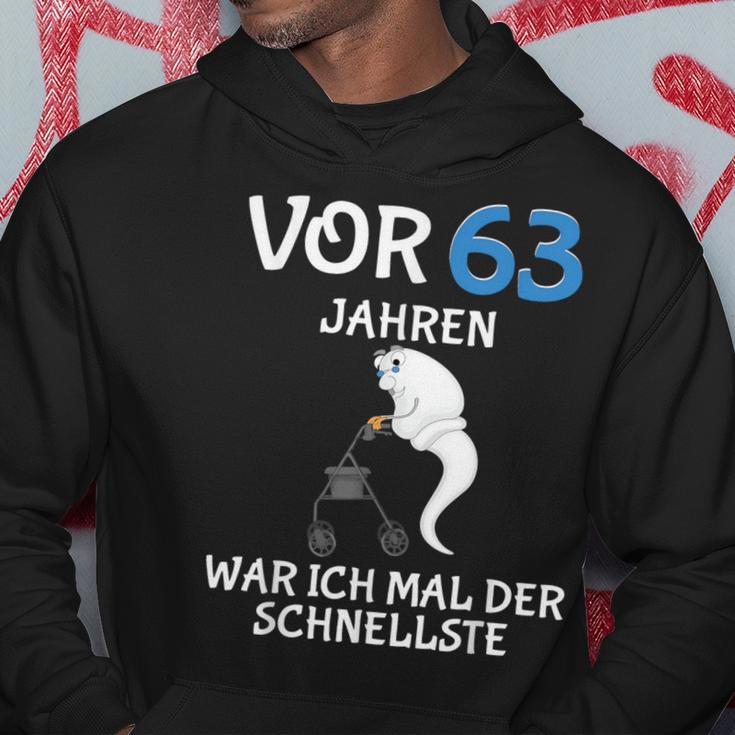 63 Jahreor 63 Jahren Der Fastelste Mann 63Th Birthday S Kapuzenpullover Lustige Geschenke