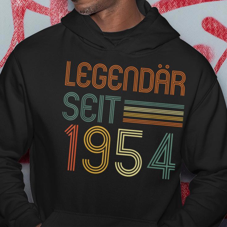 67 Geburtstag Legendär Seit 1954 Geschenkintage Retro Hoodie Lustige Geschenke