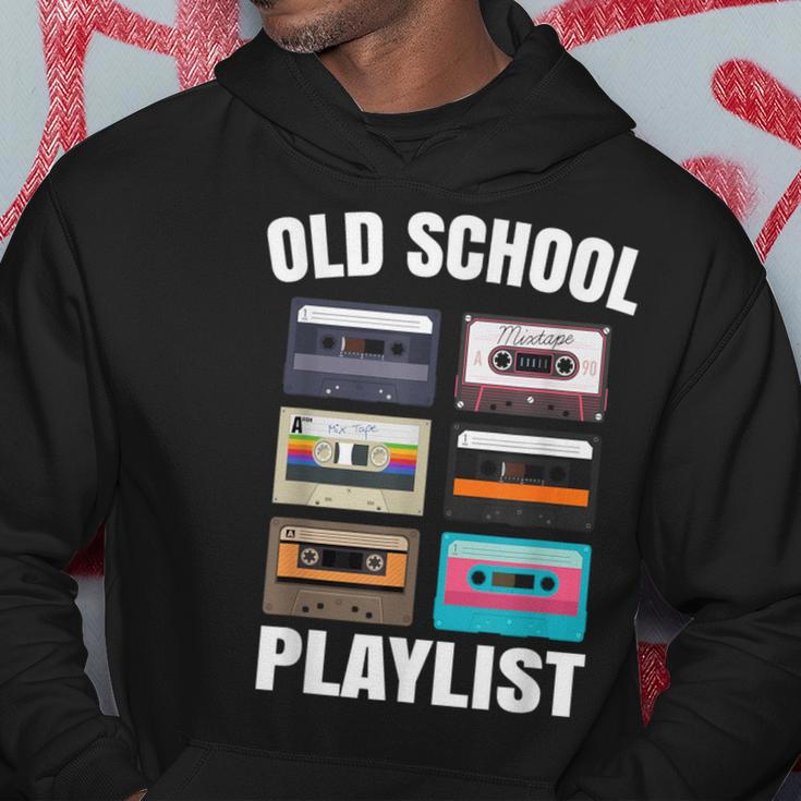 80Er 90Er Mixtape Playlist Kassette Oldschool Hoodie Lustige Geschenke