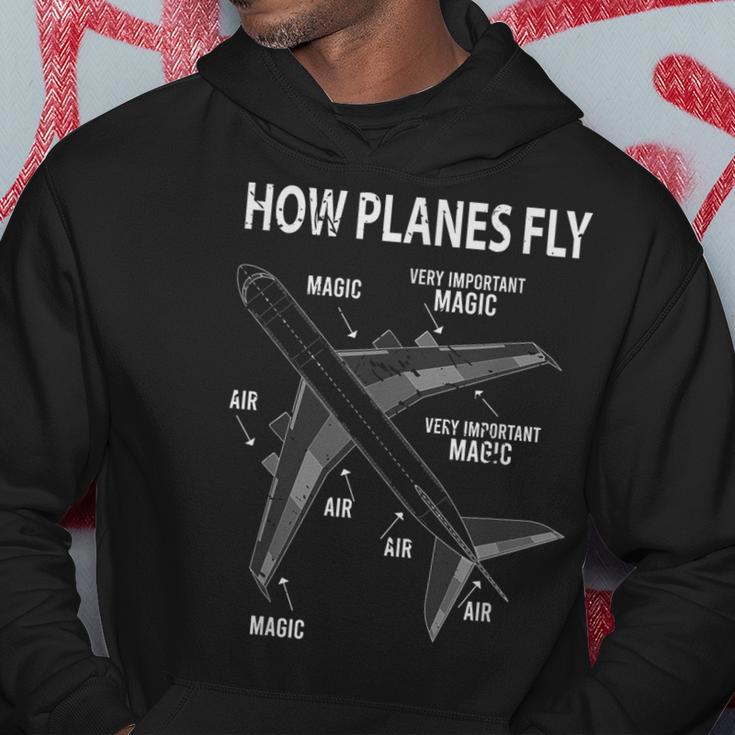 Aeroplane Aviator Pilot Hoodie Lustige Geschenke