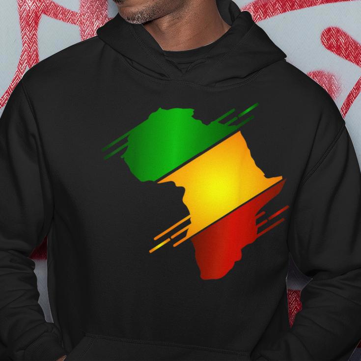 Africa Map Black History Month Blm Melanin Pride Pan African Hoodie Unique Gifts