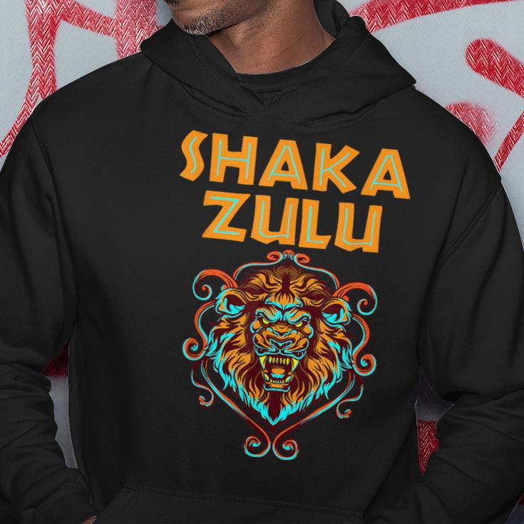 Africa Pride Zulu Warrior Shaka Lion African Tribe King Zulu Hoodie Unique Gifts