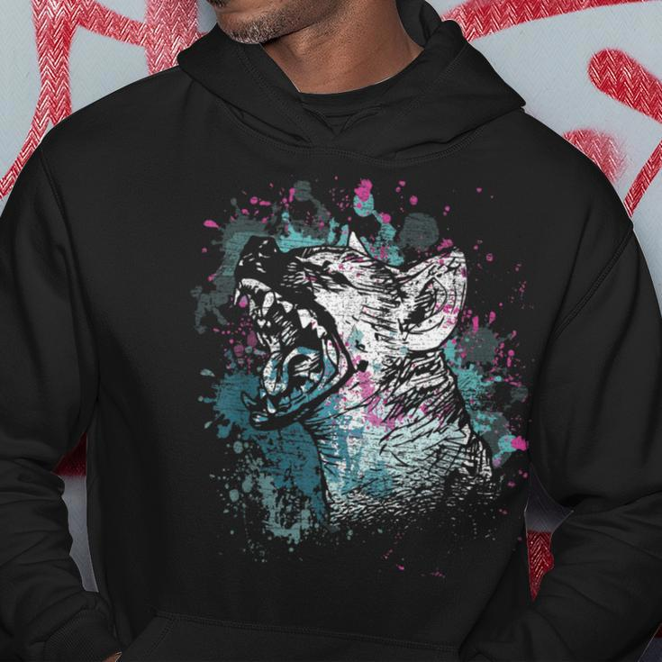 African Animal Lover Laughing Hyena Hoodie Unique Gifts