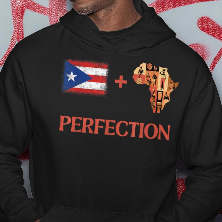Afro Latin American Boricua Latin African & Puerto Rican Hoodie Unique Gifts
